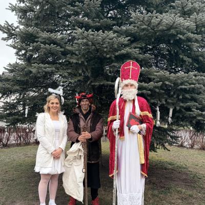 Návštěva svatého Mikuláše s družinou